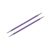 Knit Pro Zing strømpepinner lengde 15 cm. Strikkepinnene er laget i lettmetall og utrolig god å strikke med. Hvert pinnenummer har egen farge. Dette er størrelse 7