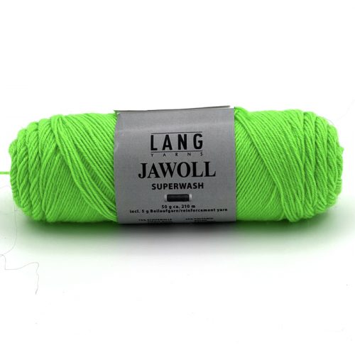 Lang yarns Jawoll superwash 83.0316 neon grønn..
