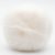 Bildet viser et utsnitt av et strikkegarn i kidsilk mohair fra Kremke Silky kid. Her i fargen 001 snow white.